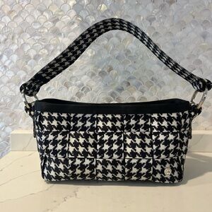 Houndstooth Black and White Women's Bag